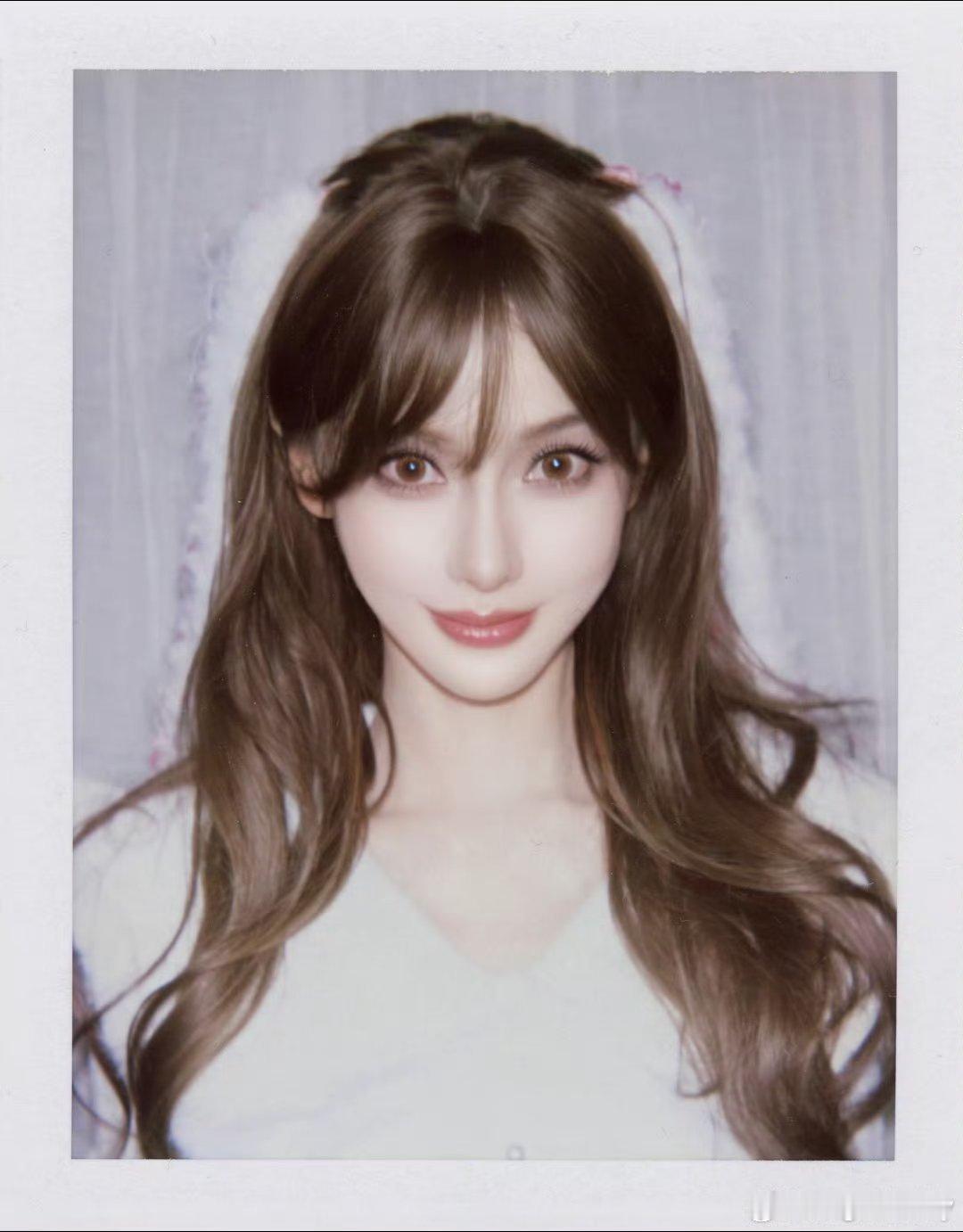 Angelababy兔耳朵撕拉片如此美萌的兔babyangelababy的神颜就