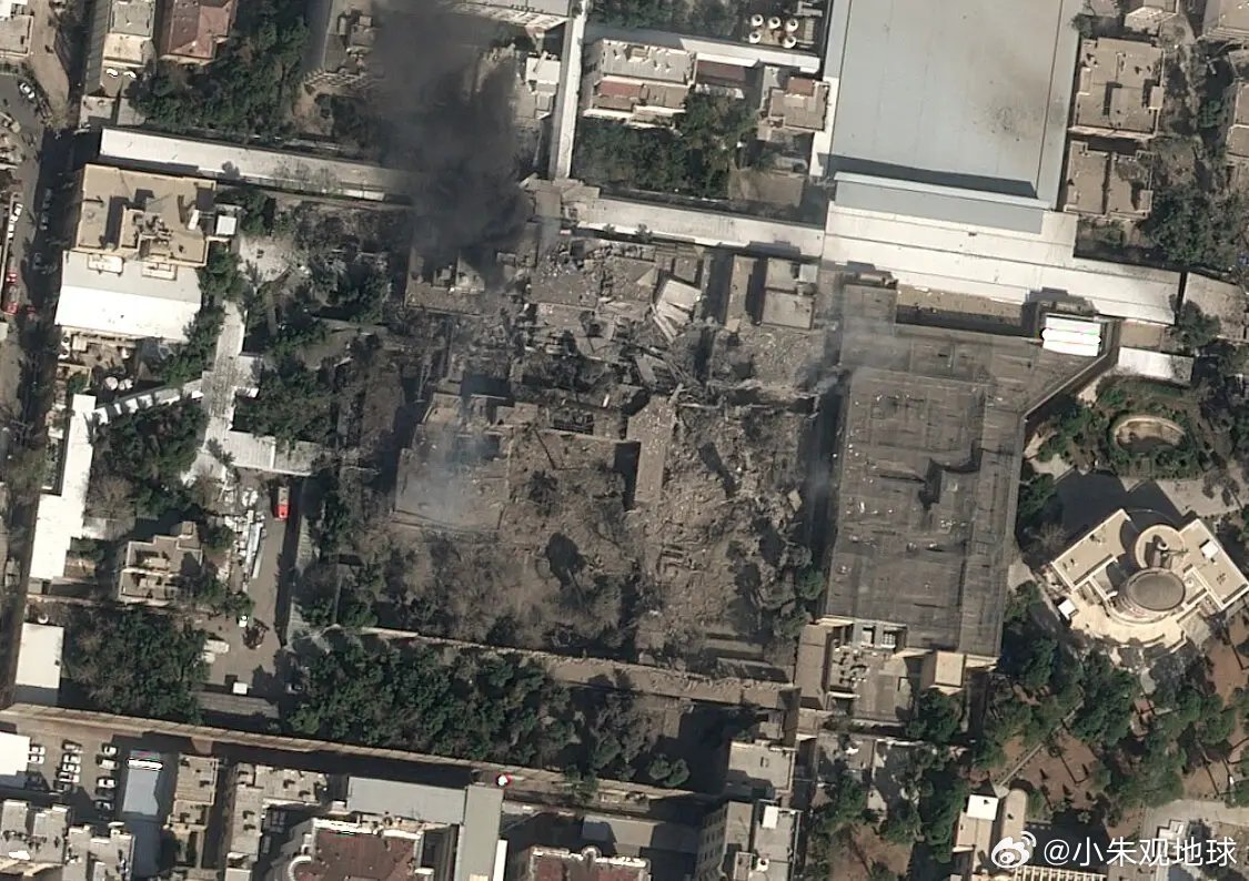哈梅内伊位于德黑兰的住所的卫星图像伊朗正准备毁灭性报复行动美伊以冲突以色列宣布袭