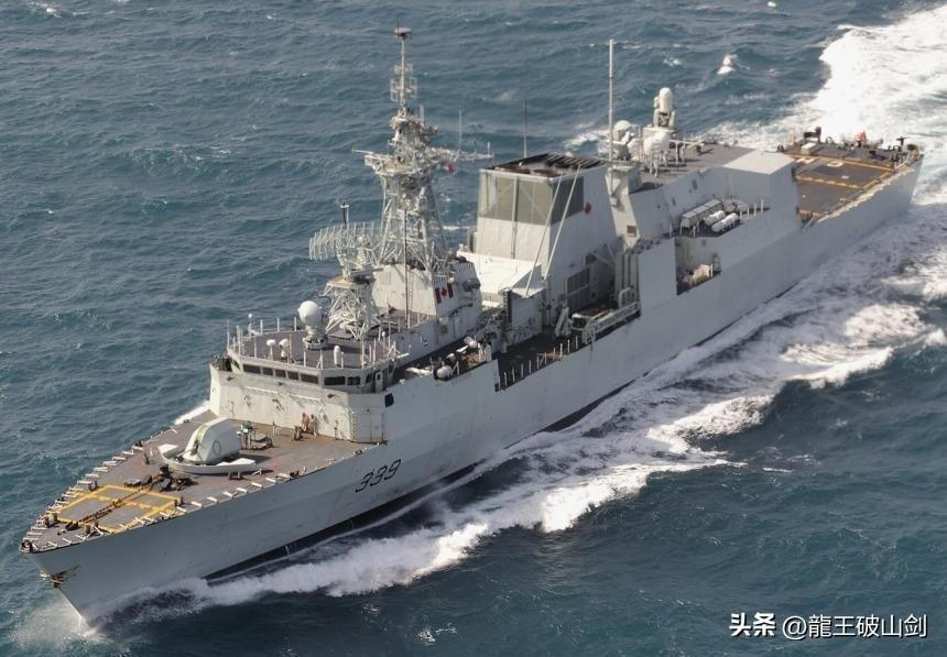 嚣张的西方，利用中国的忍让。加拿大护卫舰“夏洛特镇”号（339）未向中方通报，穿