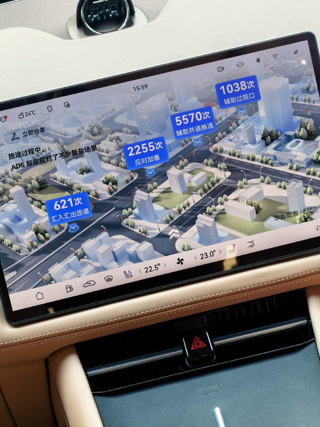 科技汽车就选鸿蒙智行 说起来，鸿蒙智行也陪伴了一年多了，确实舒服。春节前推送了新