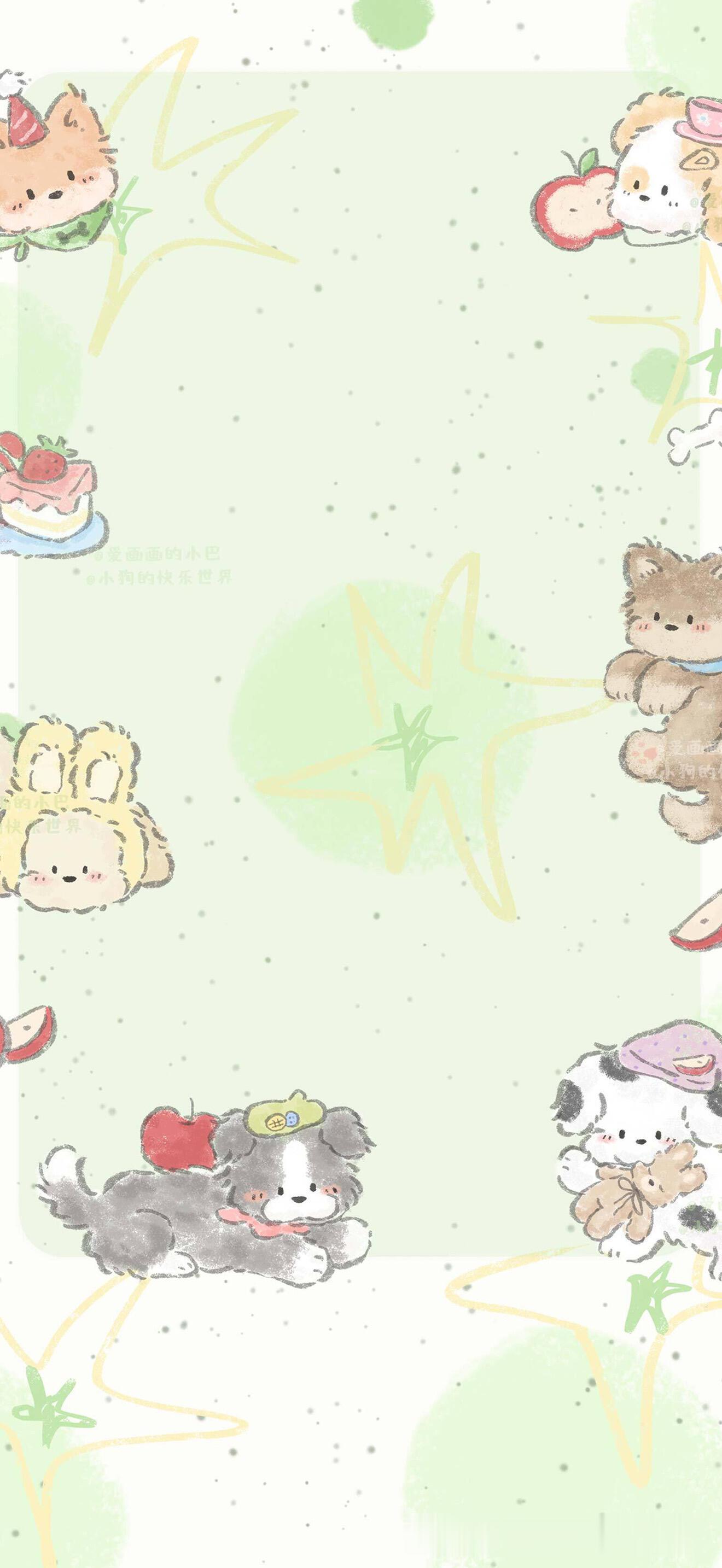 🎀今日壁纸分享🫧｜🐶🐱 🐰高清 无水印 手机壁纸