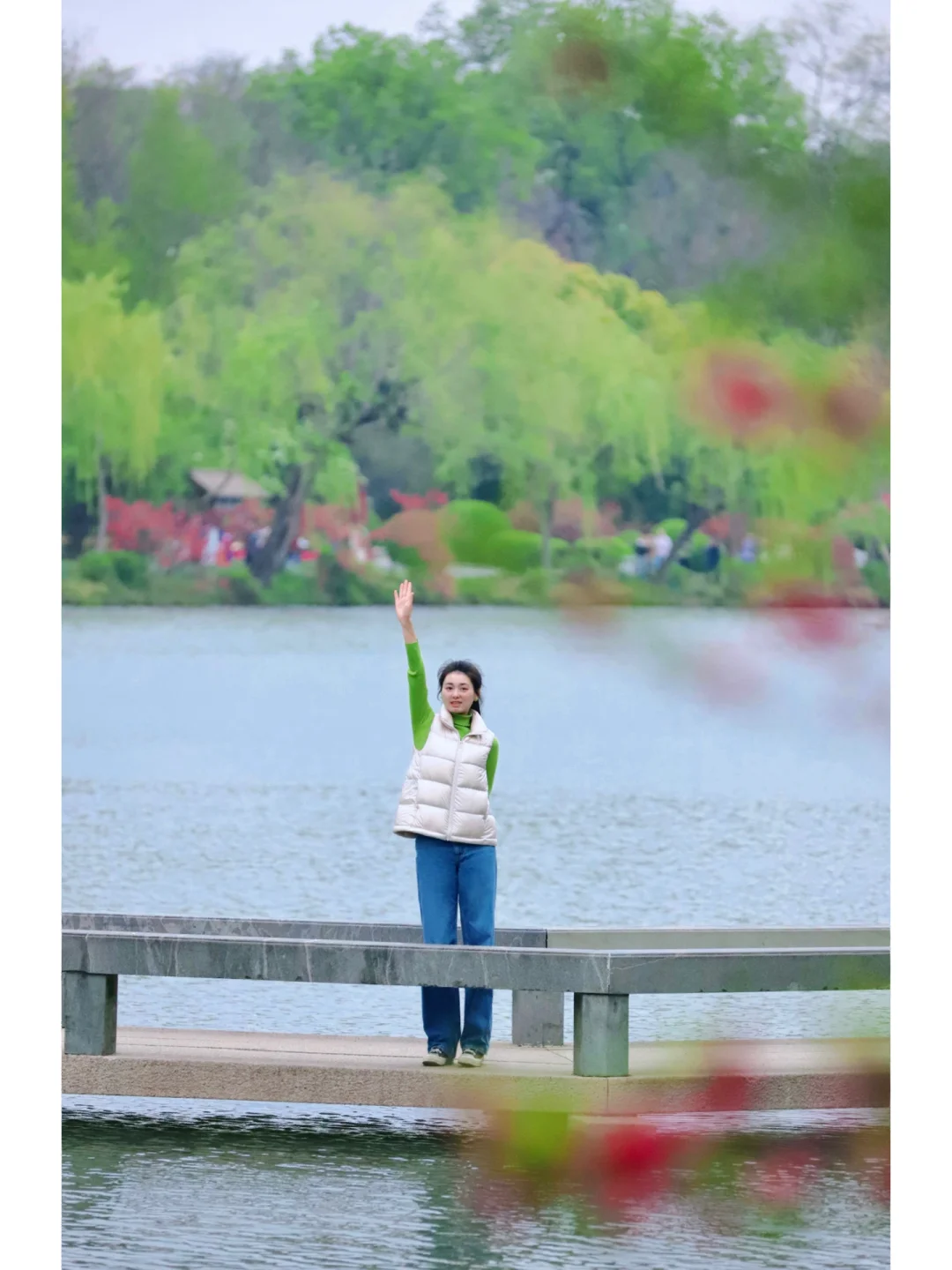 扬州瘦西湖|阴雨天别有一番风味