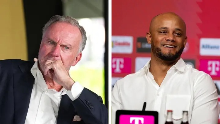 【鲁梅尼格：我孙子和孔帕尼孩子上一所学校，主教练是拜仁最重要的员工】问：瓜迪奥拉