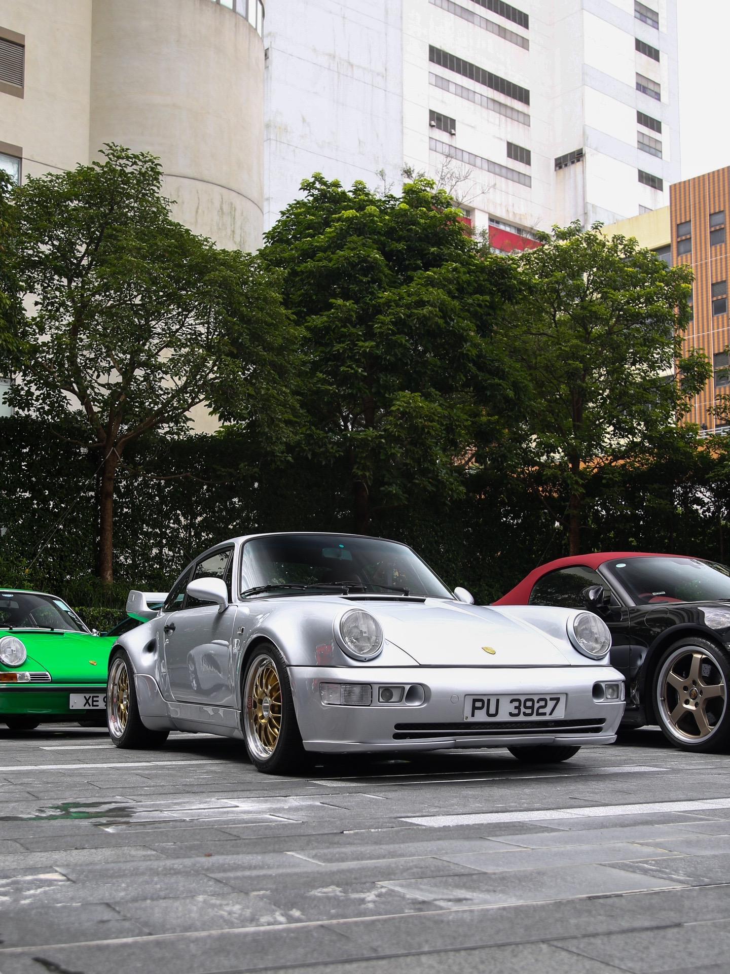 964 Turbo S？？？之前保时捷车聚的时候来了一台非常罕有的96...