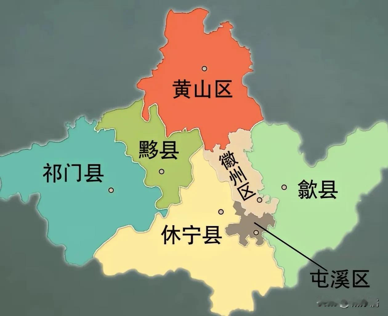 安徽黄山市用鲜活的例子告诉我们，你的邻居再富裕、再强大，也跟你一毛钱关系没有，并
