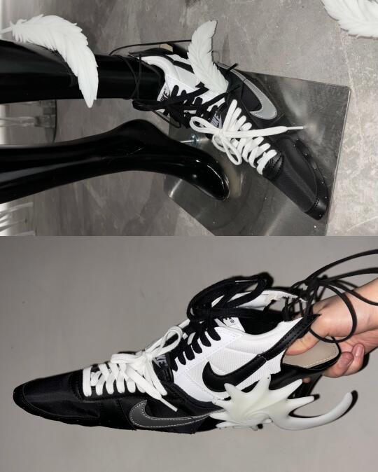 NIKE remake👟做给时装女巫的运动鞋
