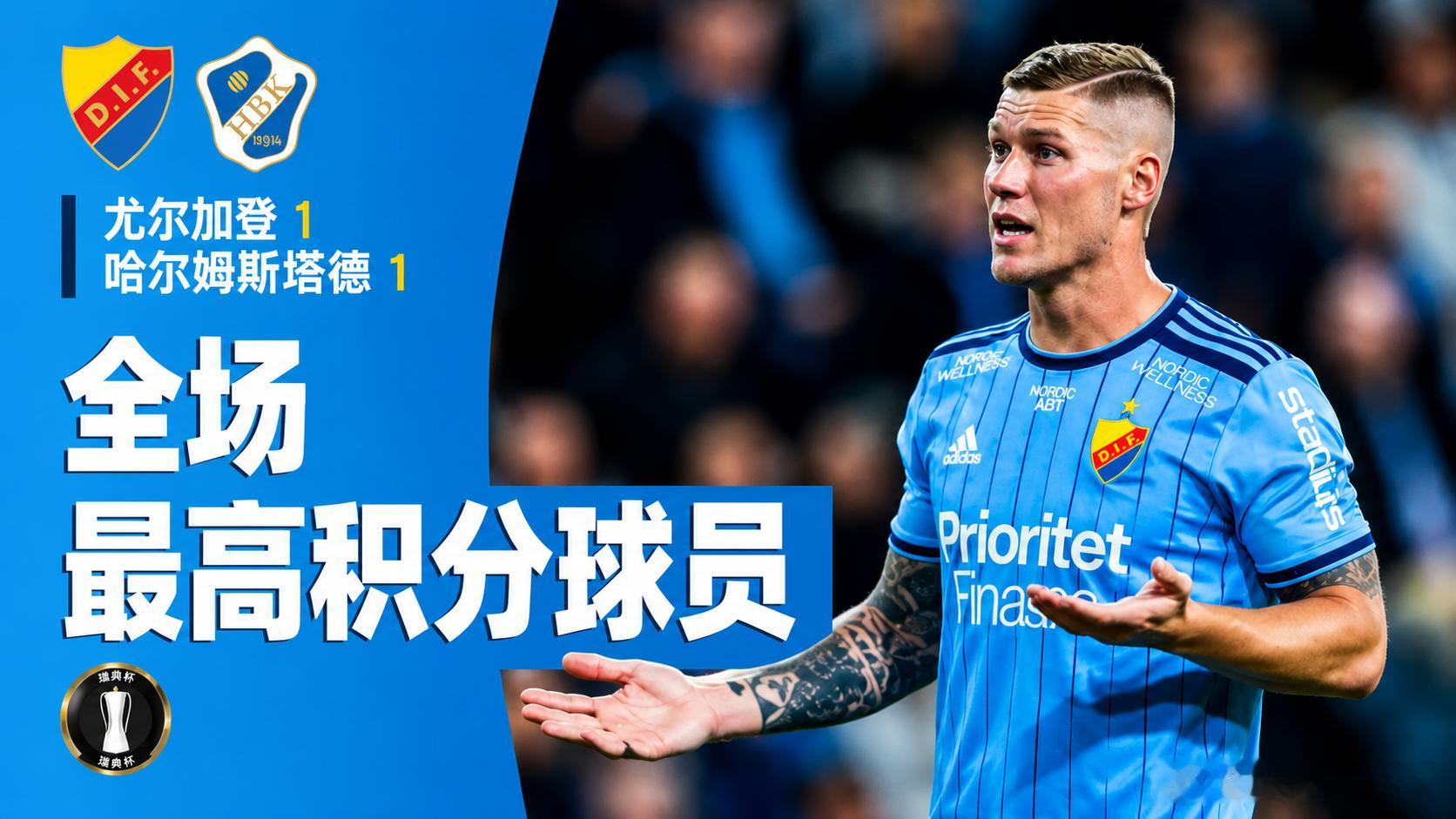瑞典超级联赛⏰ 01:00201佐加顿斯vs哈尔姆斯方向：让瓶/让赢年龄：3-1