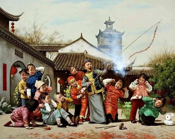 《岁晚书事》宋·刘克庄

门冷如冰尽不妨，由来富贵属苍苍。
谁能却学痴儿女，深夜