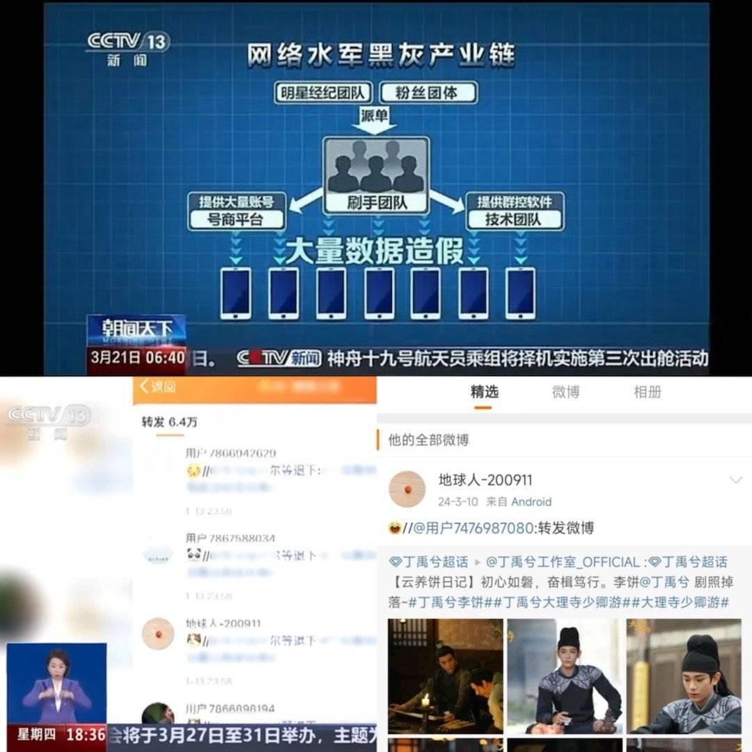 竟然是被央视锤过的氵军专业户，丁蛤蟆哪有什么流量啊！这不全是买的嘛！🌿 ​​​