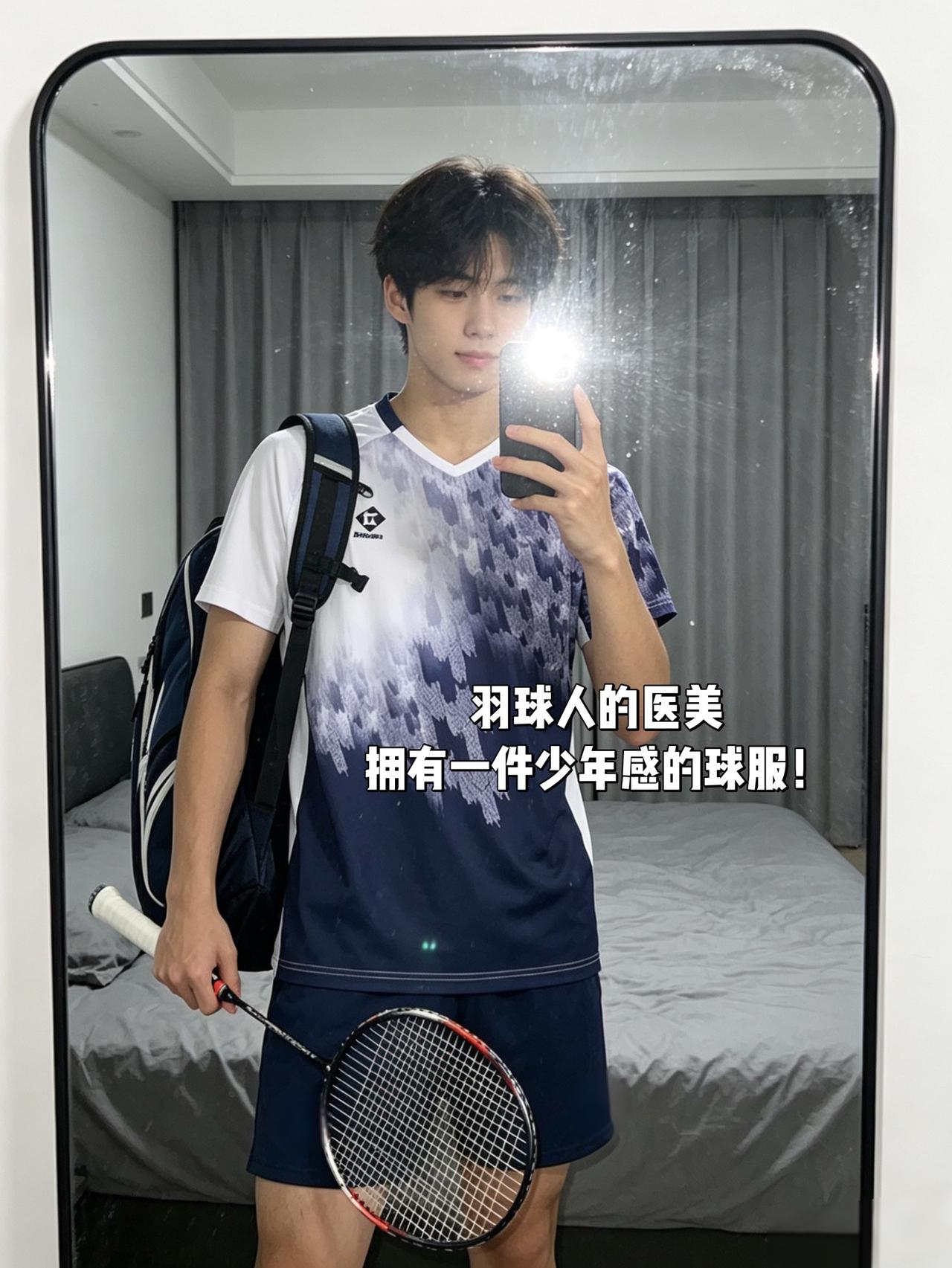 羽球人的医美
拥有一件少年感的球服！