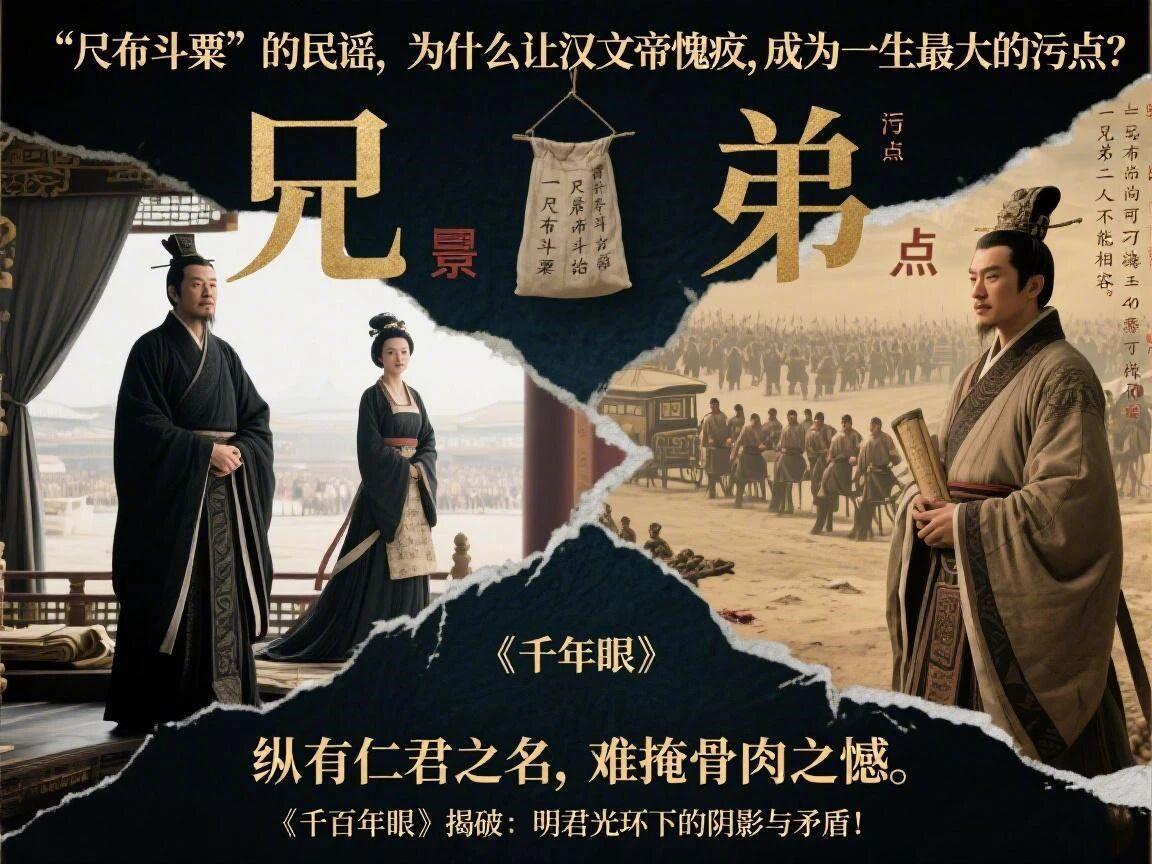 “尺布斗粟”的民谣，为什么让汉文帝愧疚，成为一生最大的污点？
尽管汉文帝贤明，但