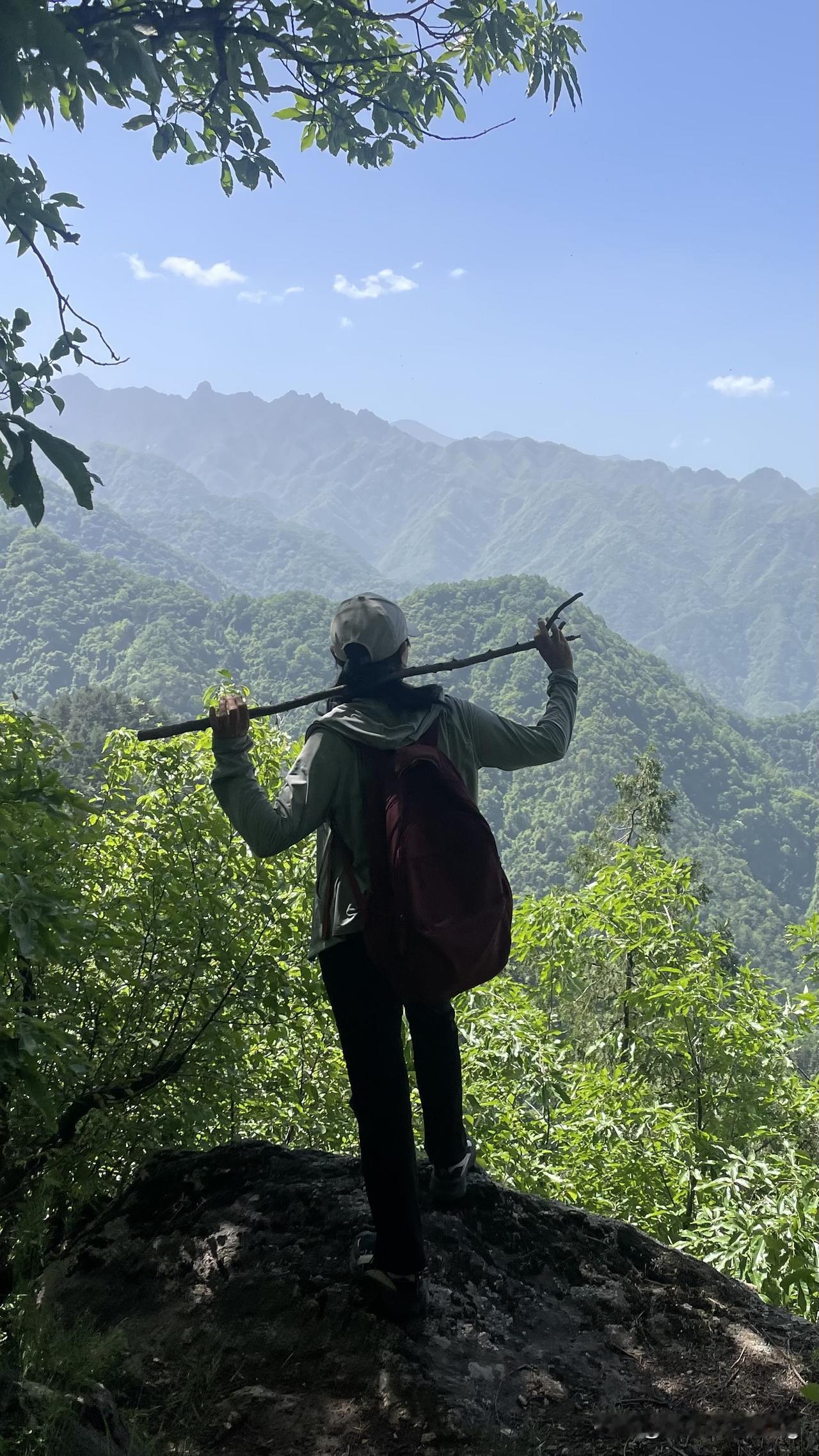 送灯台——石砭峪水库的山顶