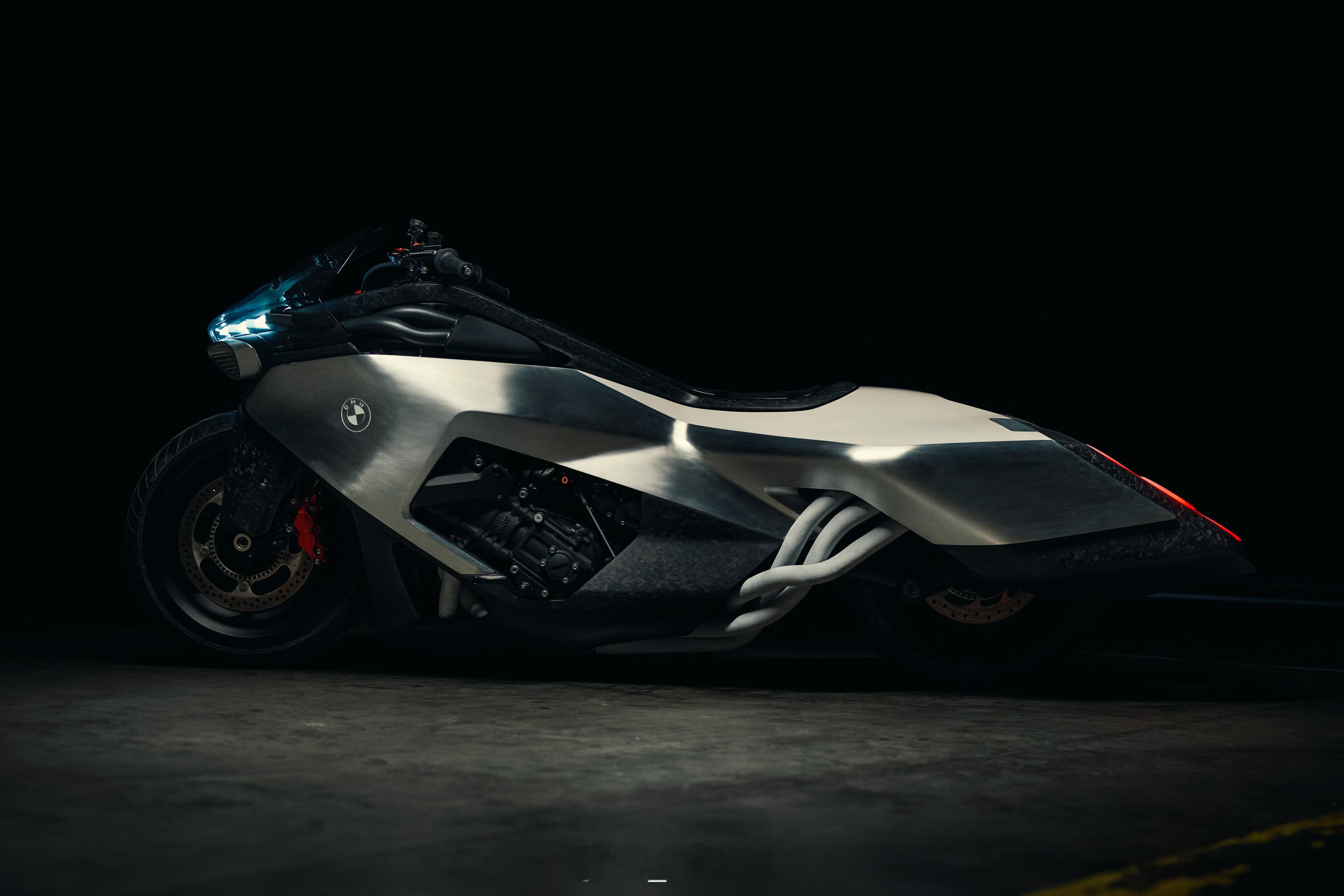 BMW Motorrad Vision K18 宝马这个摩托车也太帅了吧
