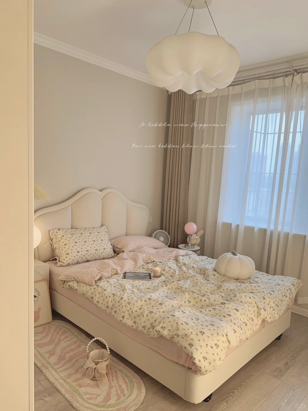 Room tour | 好喜欢我的10平治愈系小卧室~