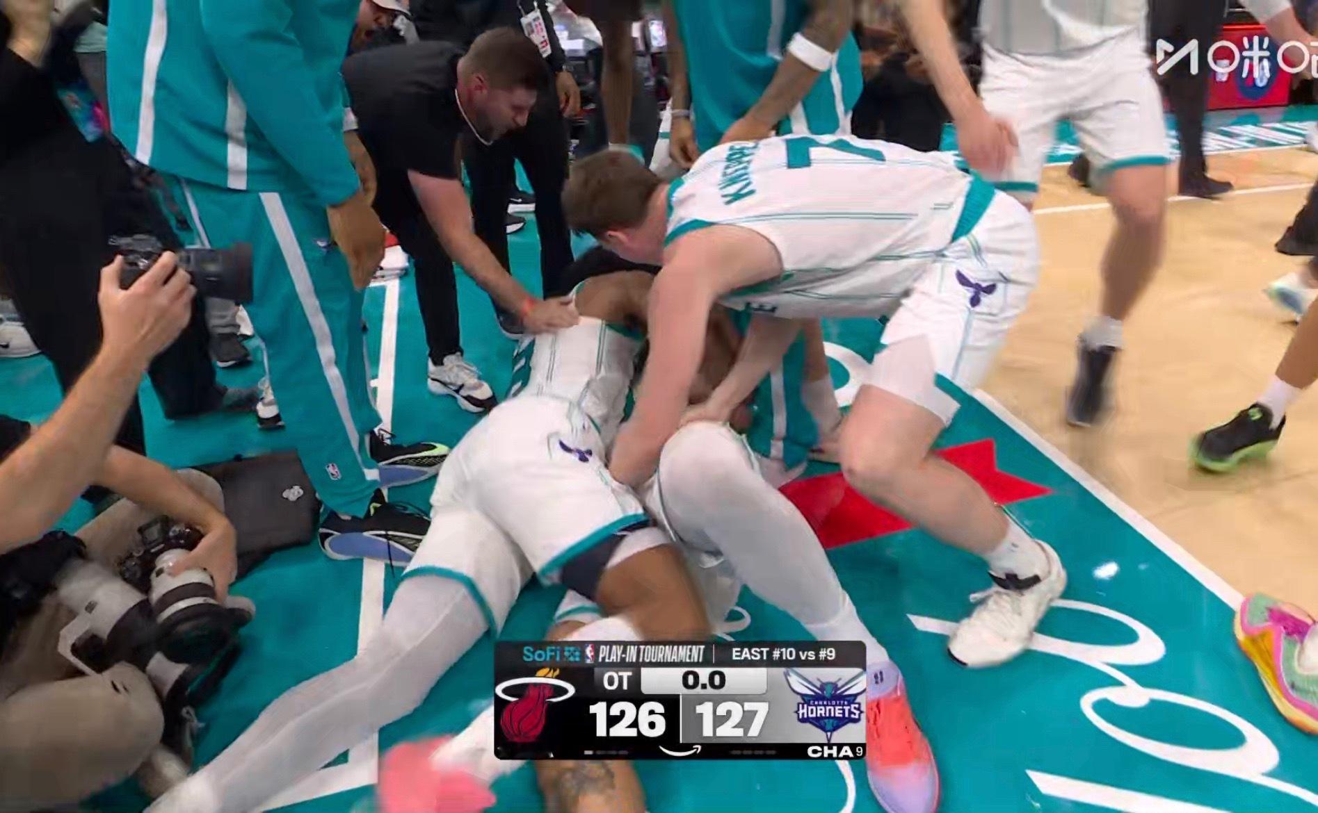 三球绝杀了热火！！！ 