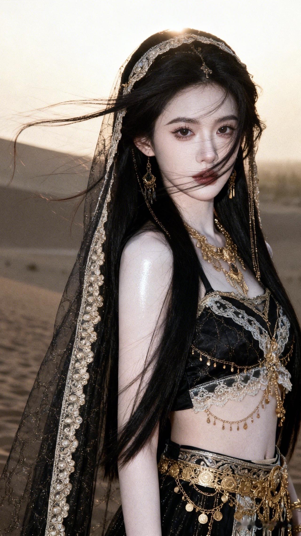 异域风情：说到异域，不得不让人想到那些异域风情的美少女[害羞]。她们自带着文明底