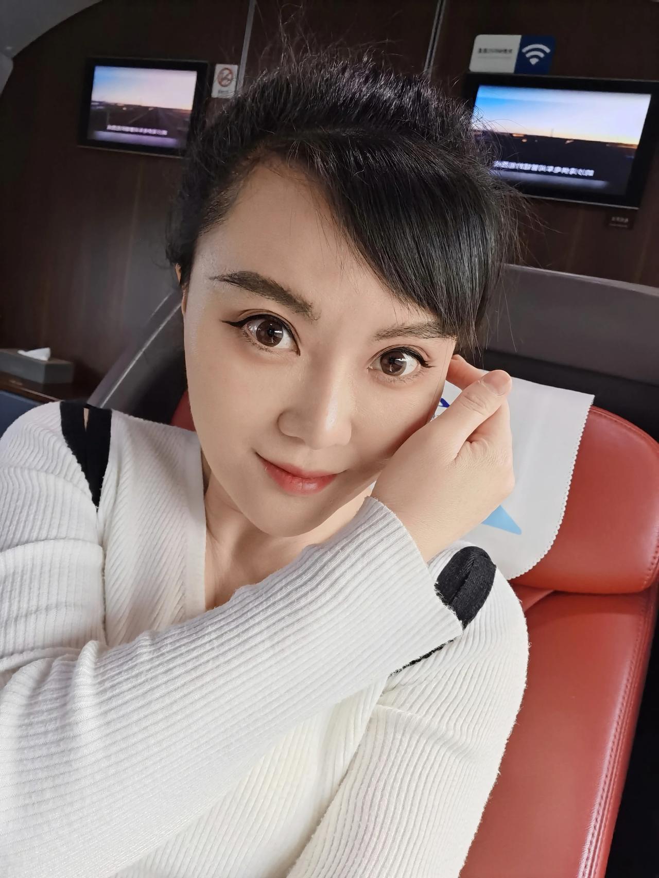 亲自验证一下，我们大陆的高铁的座椅真心有靠背，且是电动的可以秒变卧铺，有枕头发毛