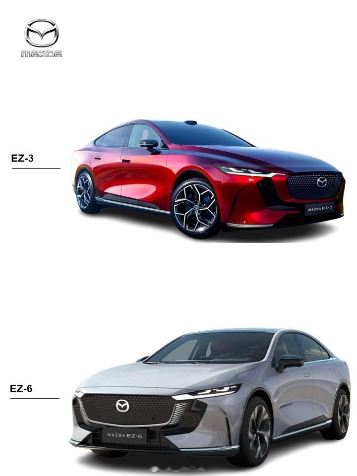 商标已申请，马自达或将推出马3纯电版—EZ-3，下面的新车渲染图，大家觉得怎么样