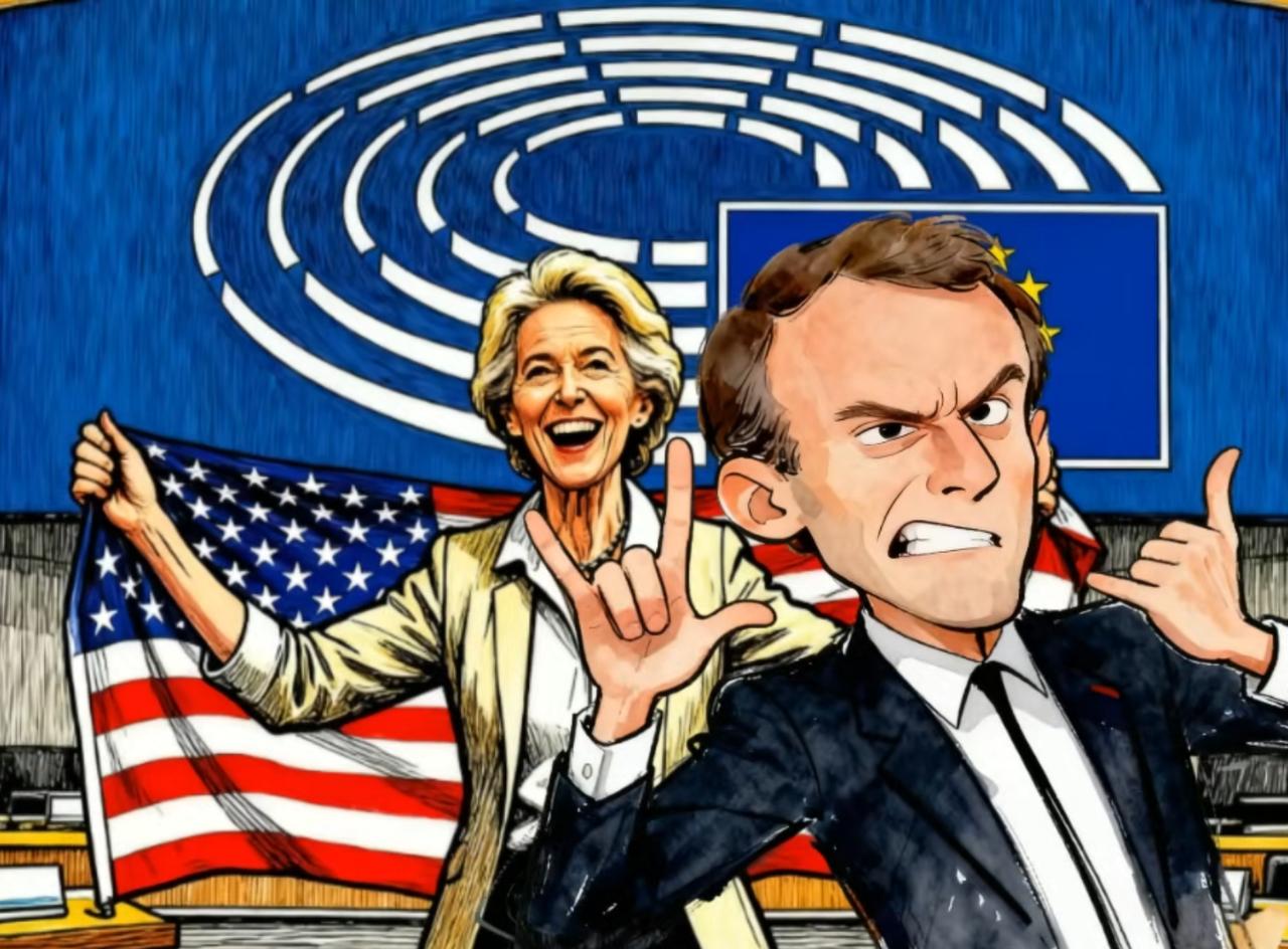 马克龙访华不带冯德莱恩，这回真不是来谈钱的，而是自救的
法国总统马克龙这次对我国