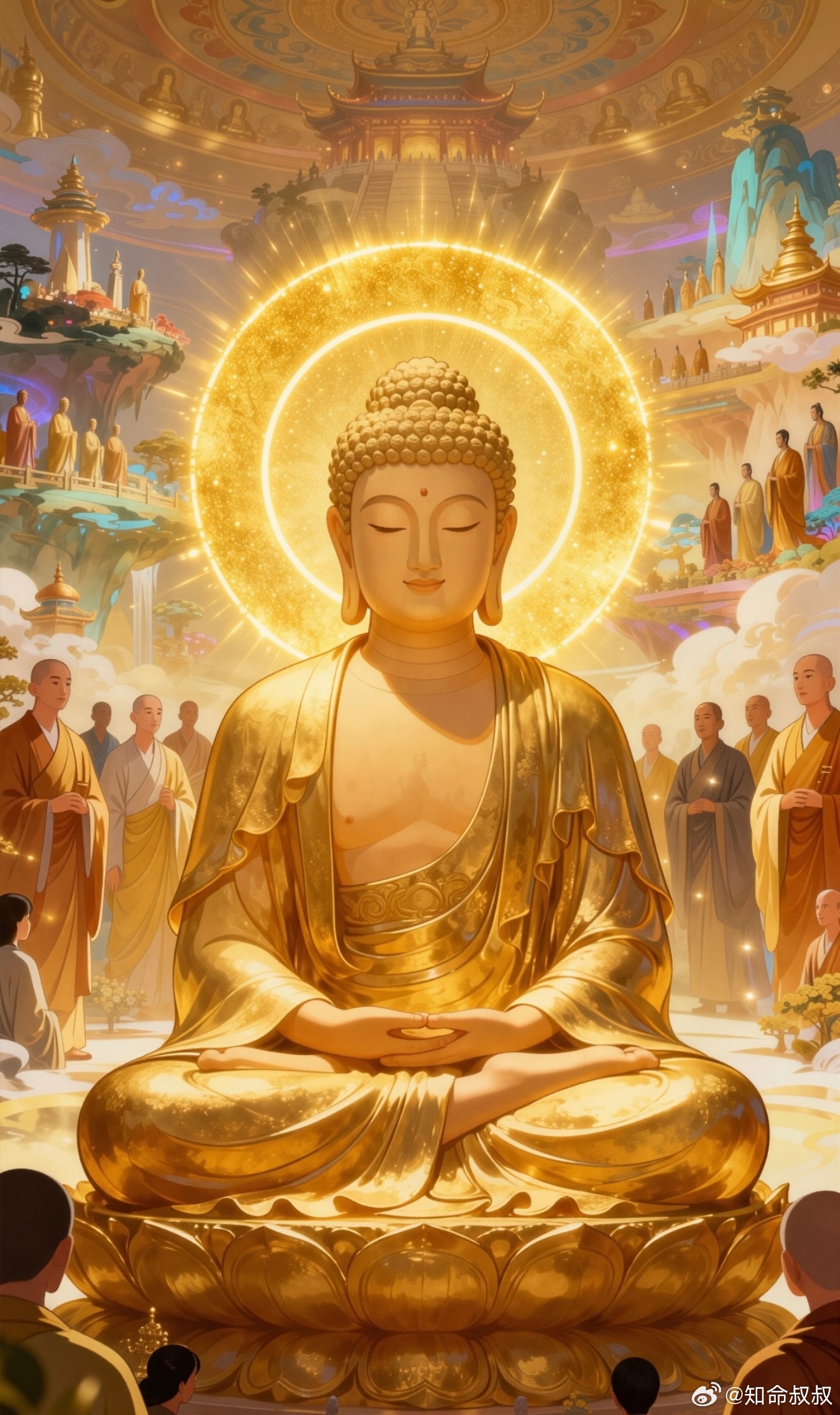 见佛祈福🙏，感恩佛光慈悲加持，愿我家宅平安顺遂，风水清正浊气消，阖家和睦少是非