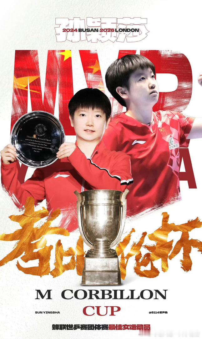 孙颖莎现役运动员孙颖莎亚运会加油 一切顺利🍀！ ​​​