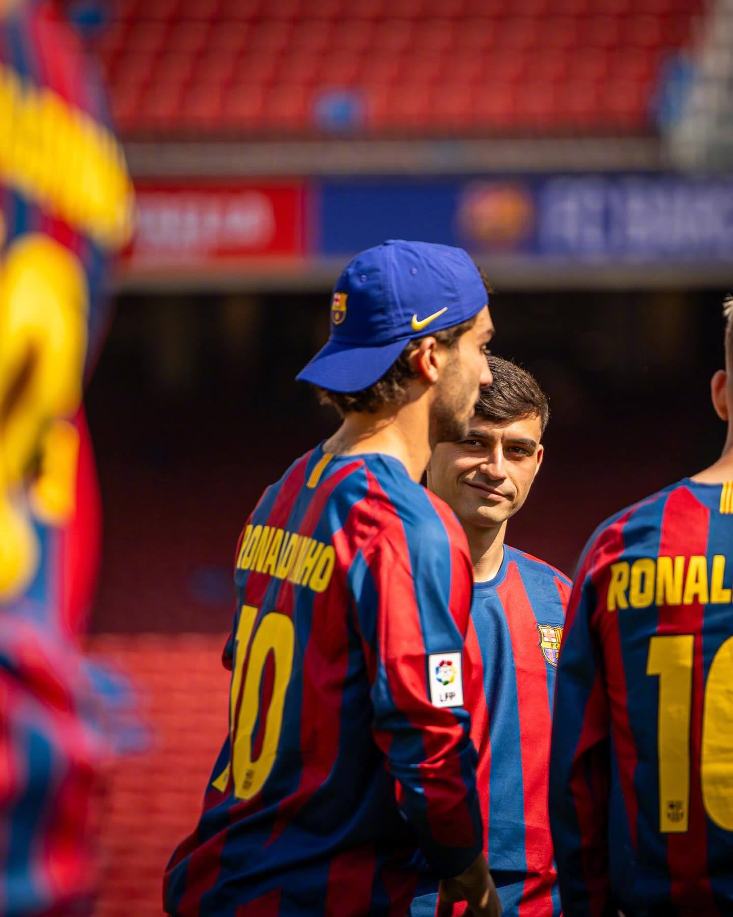 🏟️我们的主场，我们的历史❤️💙🤙🏽我们的传奇，我们的现在💎✨巴萨 ?