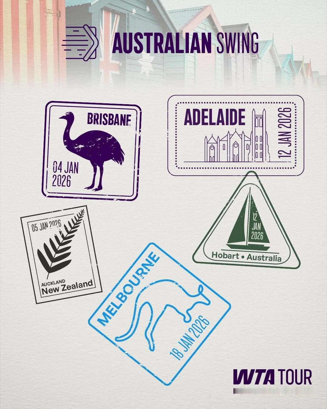 收拾行囊，准备踏上新的征程✈️2026赛季，你的护照上会收集到多少印章呢？ 