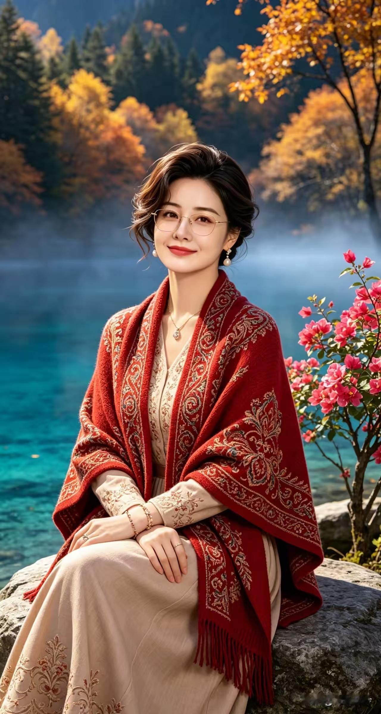 捣练子·叹流年
霜纹上，鬓边飘，
半生劳碌走尘嚣。
纵使年华添岁序，
心存朝气不