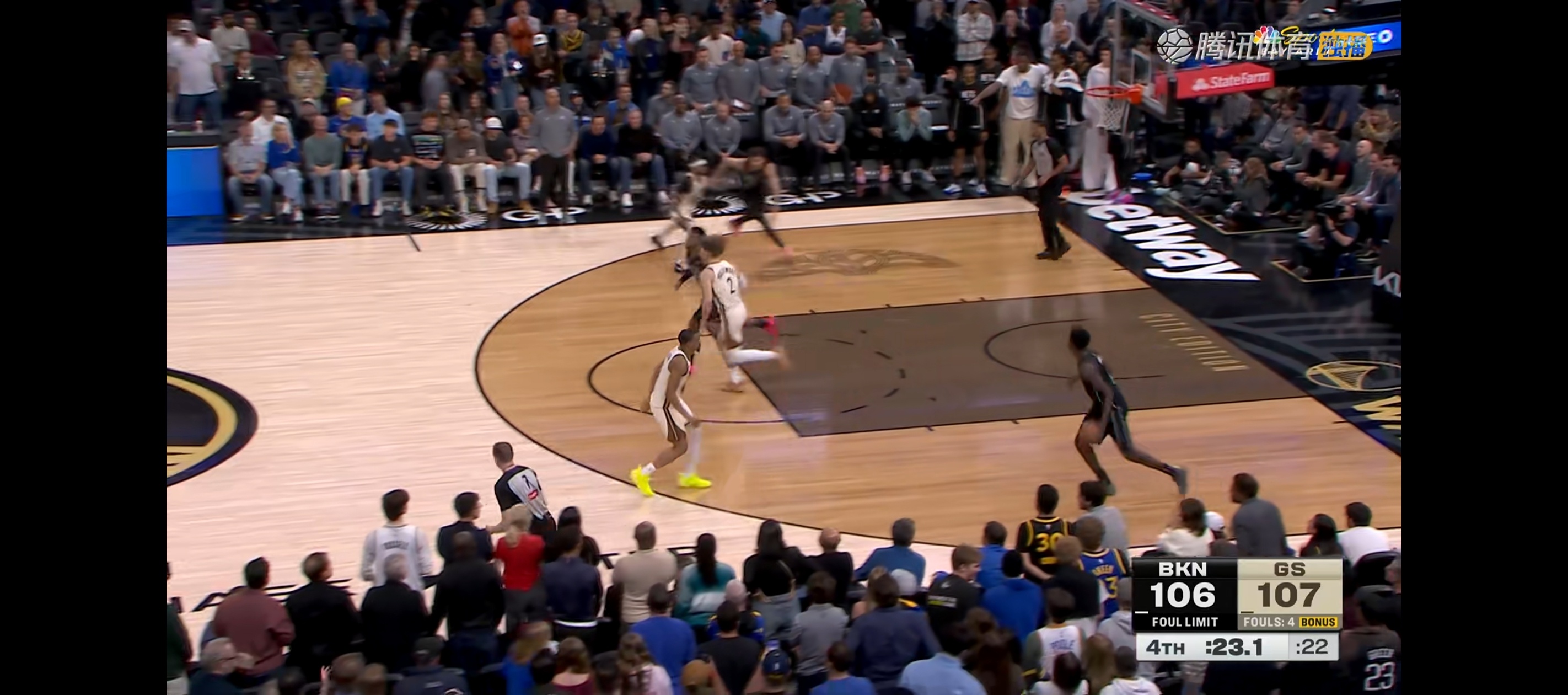 挺住啊！！最近看球有主队必胜体质金州勇士勇士vs篮网金州勇士