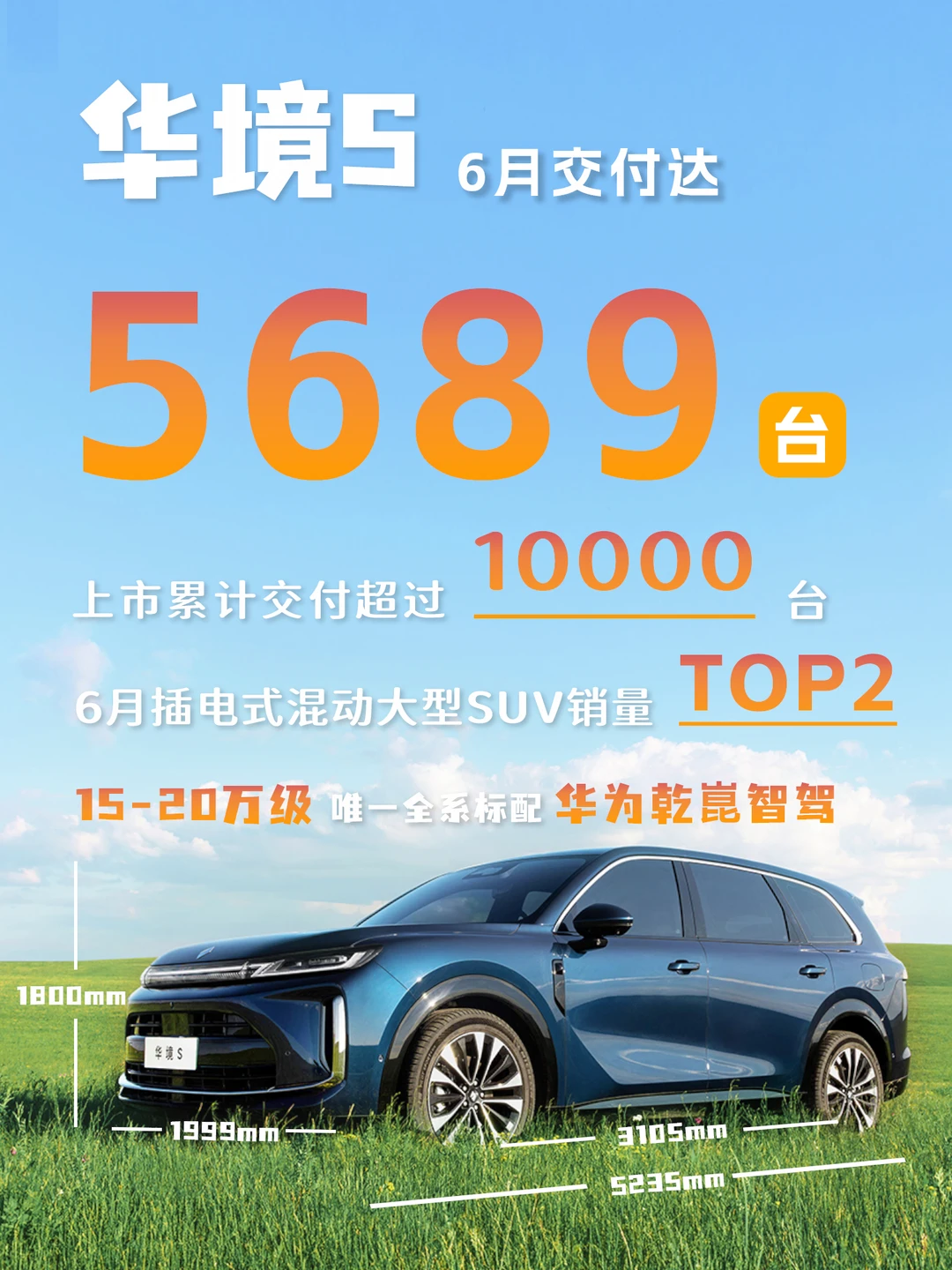 🚗华境S销量破万丨这款全尺寸SUV实力如何