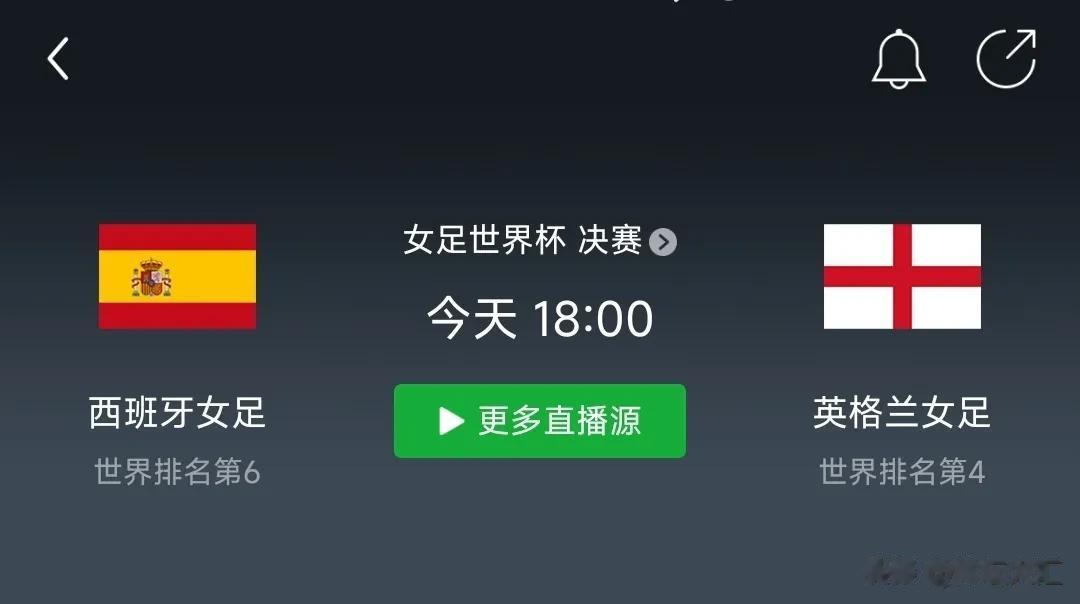 【今晚，世界杯决赛打响！】

2023年女足世界杯决赛将在北京时间今天（8月20