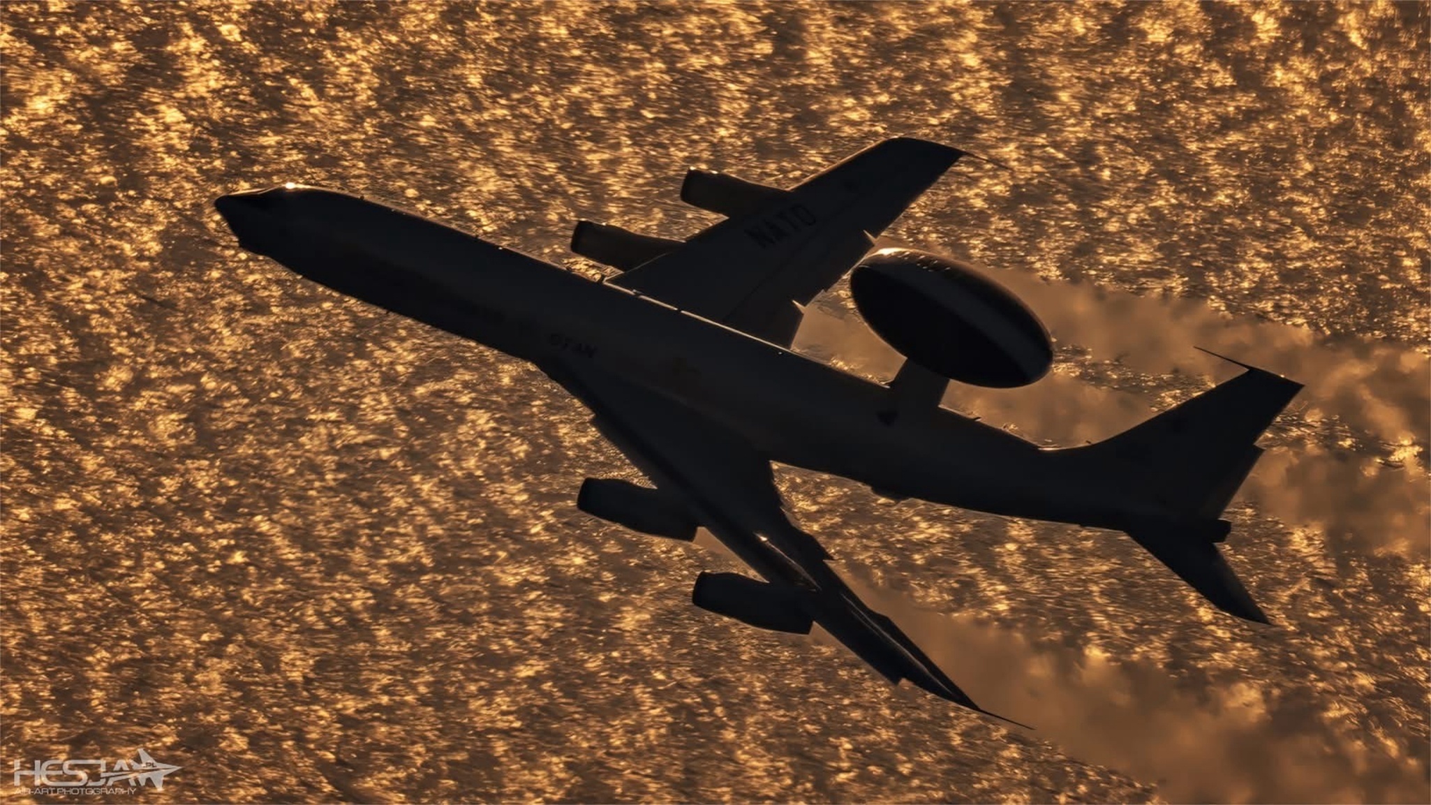 分享圖片：美國波音E-3“望樓”預警控制指揮機 