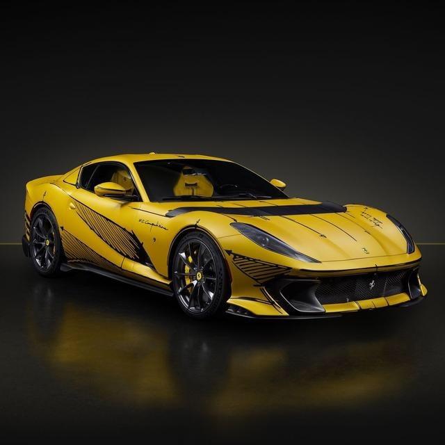 #豪车超跑# 【Ferrari 812 Competizione即将拍卖】Fer