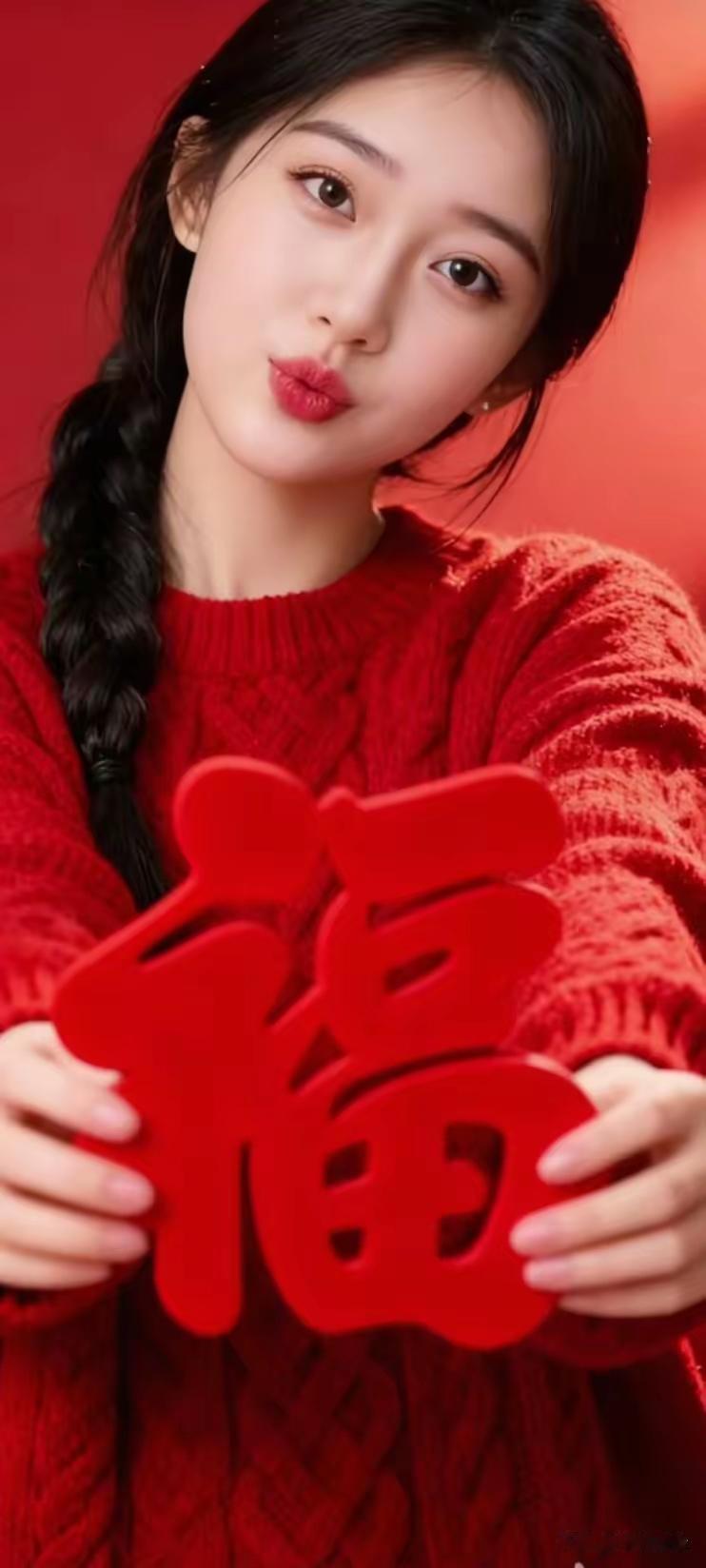 新年快乐，福气满满！🎉💕