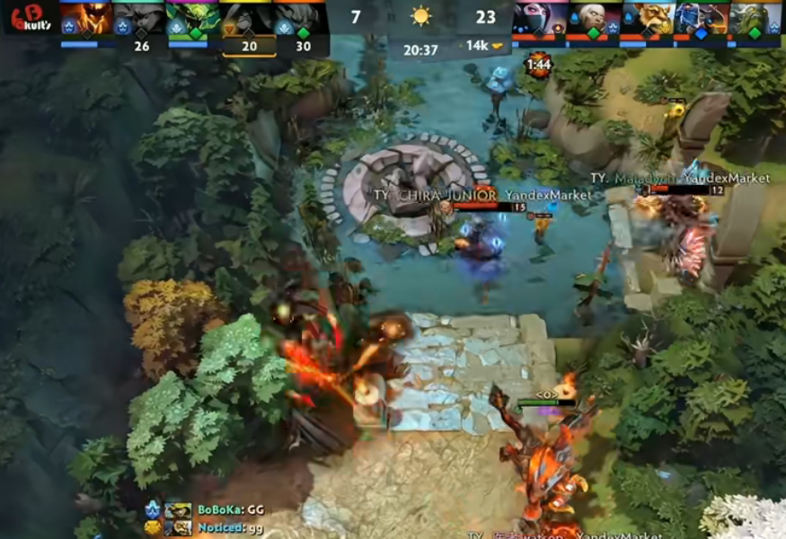 差距巨大，YB第一局遭新科PGL冠军Yandex暴虐仅20分钟就敲出了GG 