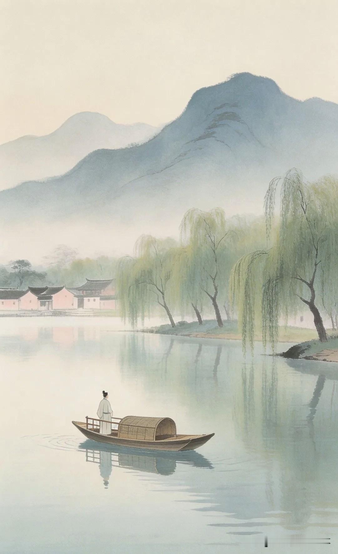 上联：处处杨柳皆旧友
下联：有请雅士[玫瑰][玫瑰][玫瑰]