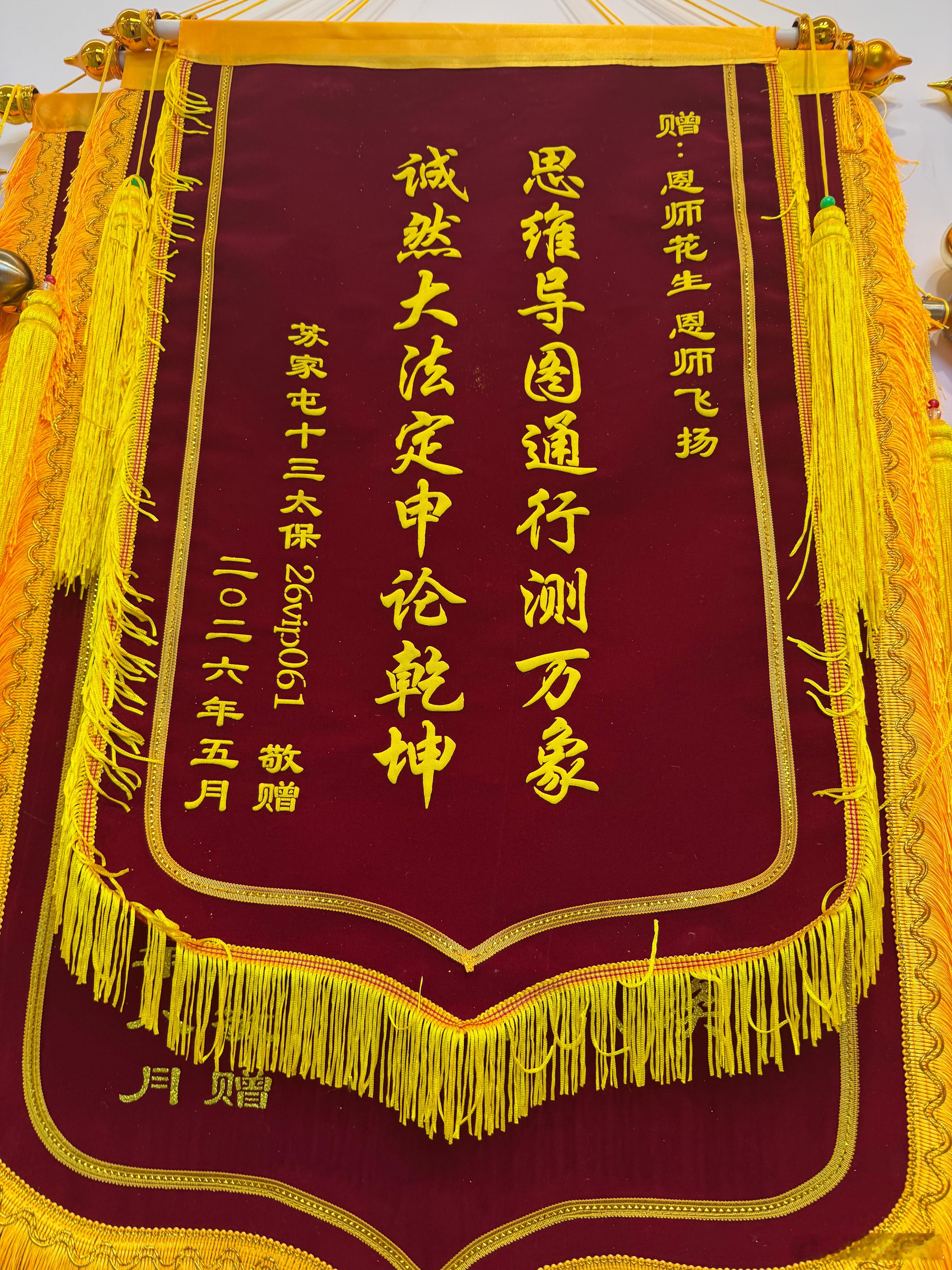 VIP学员上岸锦旗