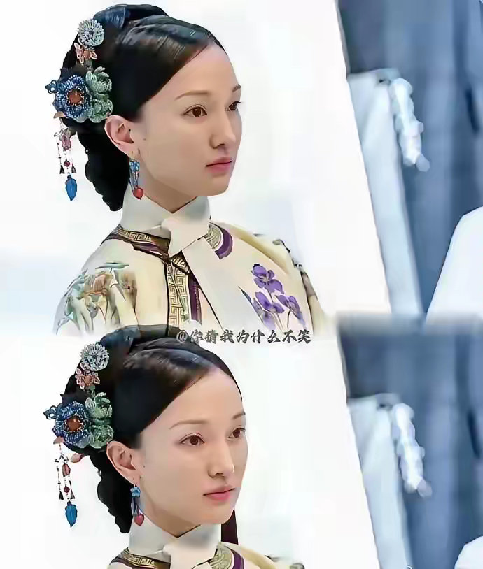 原来周迅拍如懿传一开始是这个状态，为啥播出却那么浮肿。 ​​​