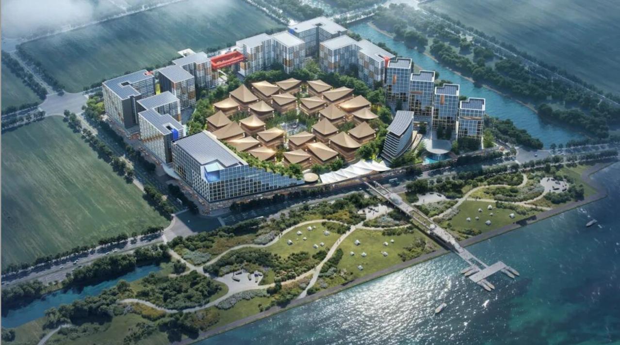 【晶圆地标！动力科技城二阶段项目效果图公布】南沙继续发力芯片产业，近期总投资26