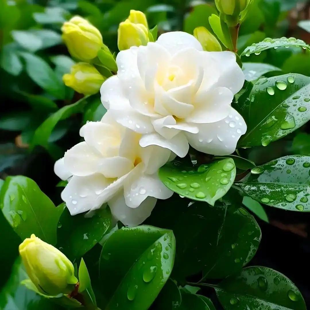 画堂春 · 栀子花

冰姿皎洁傲骄阳。庭前郁郁浓香。满枝浮雪感微凉。兴寄情长。