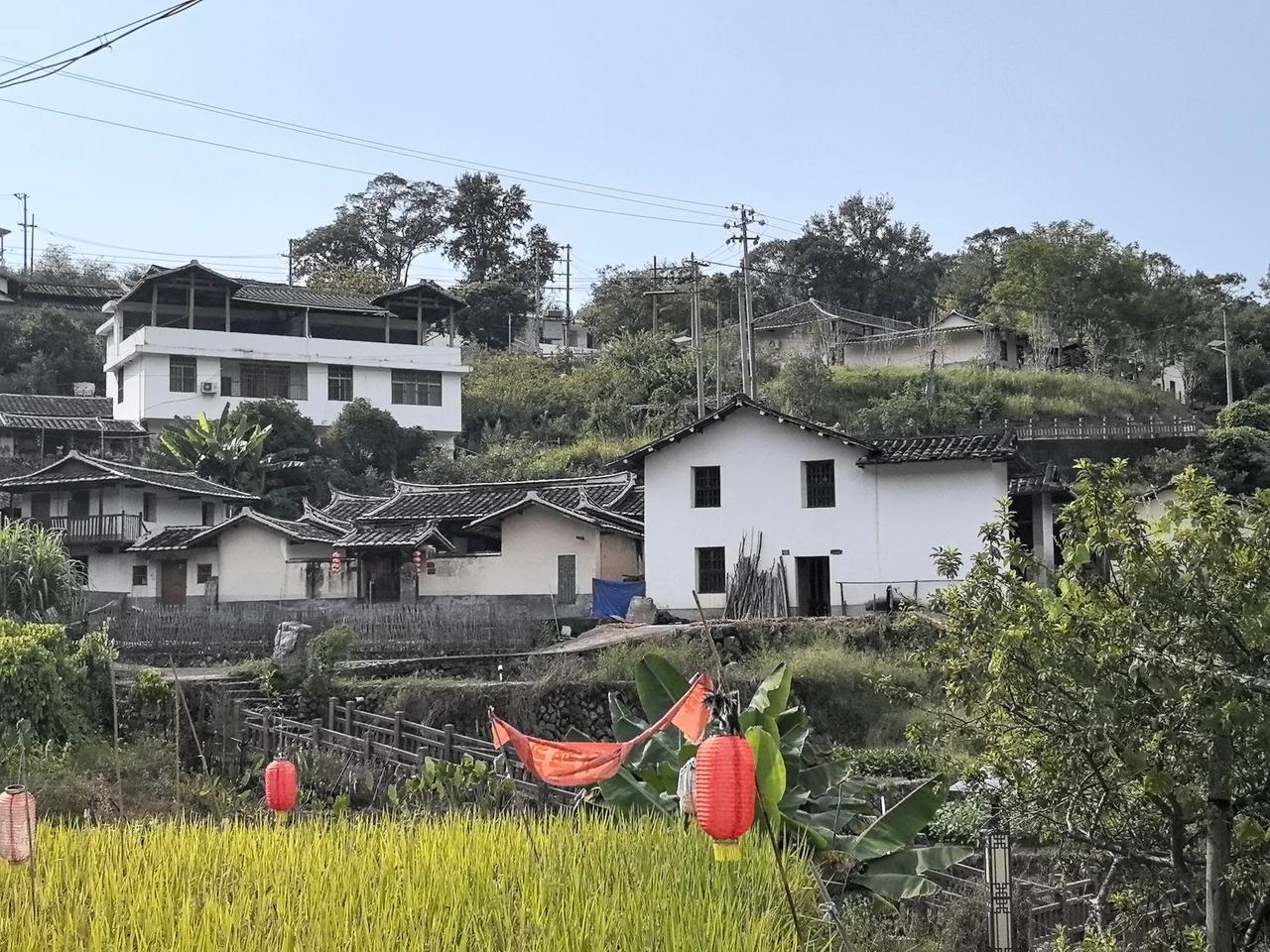 古村愈古，画意愈浓。东湖，保留这么完整的古民居村落，是深山里最美的乡土。青山环绕