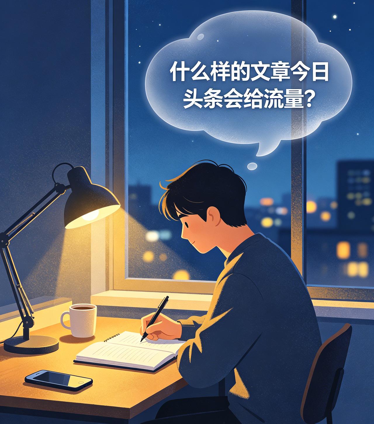 为啥你写的文章头条不给流量？不是因为你写的文章开头没有钩子，也不是因为你写的文章