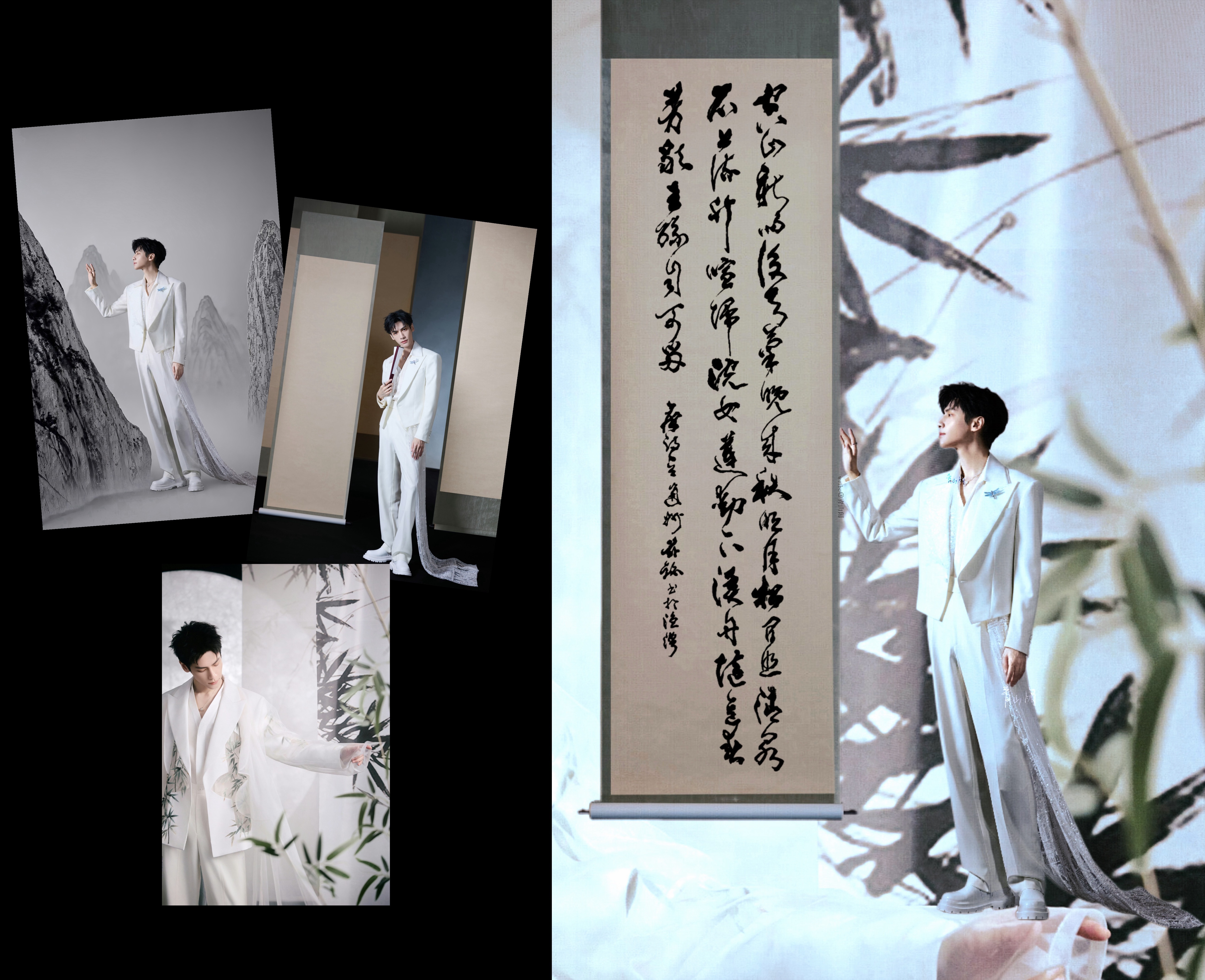 青山云闲 本人完全脑洞灵感双绝天才 左图升级右图 ​​​