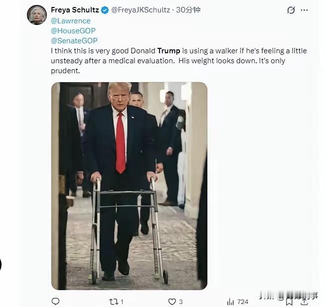 特朗普健康出问题？这回旋镖来得太快！当年他猛攻拜登“老年痴呆”，现在自己79岁了