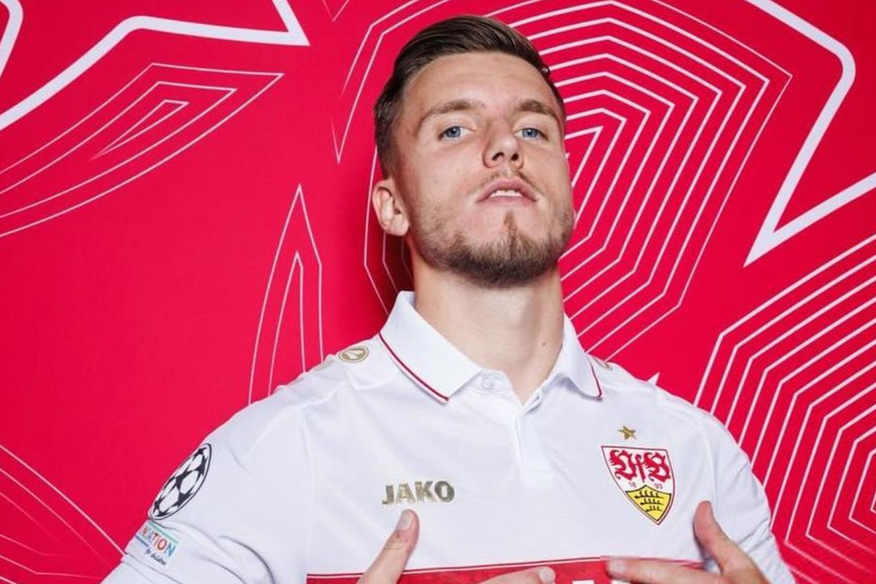 波黑前锋德米罗维奇说到做到，准备花费自己2个月的工资请斯图加特球迷喝啤酒，税前4