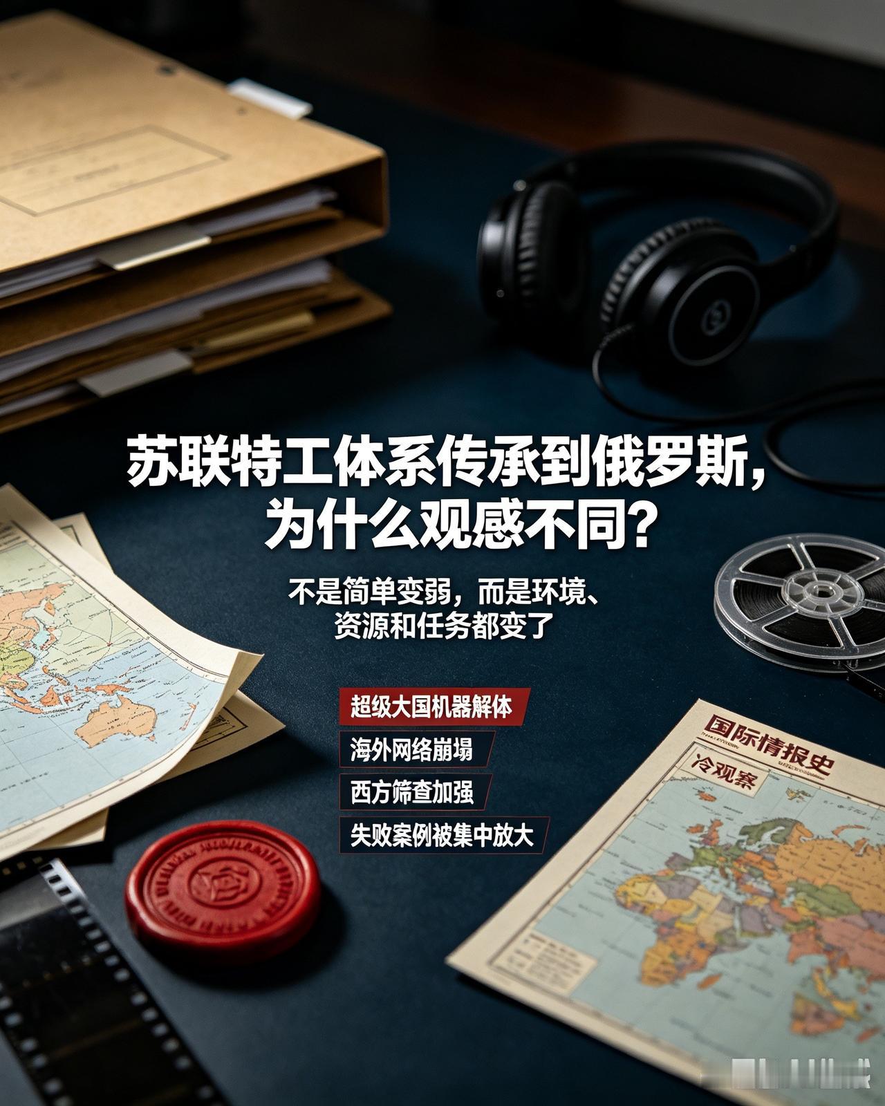 苏联时代的克格勃威名赫赫，很多人疑惑：当年那么强悍的特工体系，传承到俄罗斯之后，