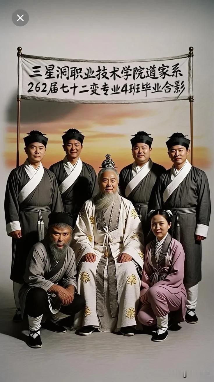 我看谁还敢说孙悟空没学历！
大师兄龙傲天，二师兄叶北辰，三师兄王腾，四师兄李长生