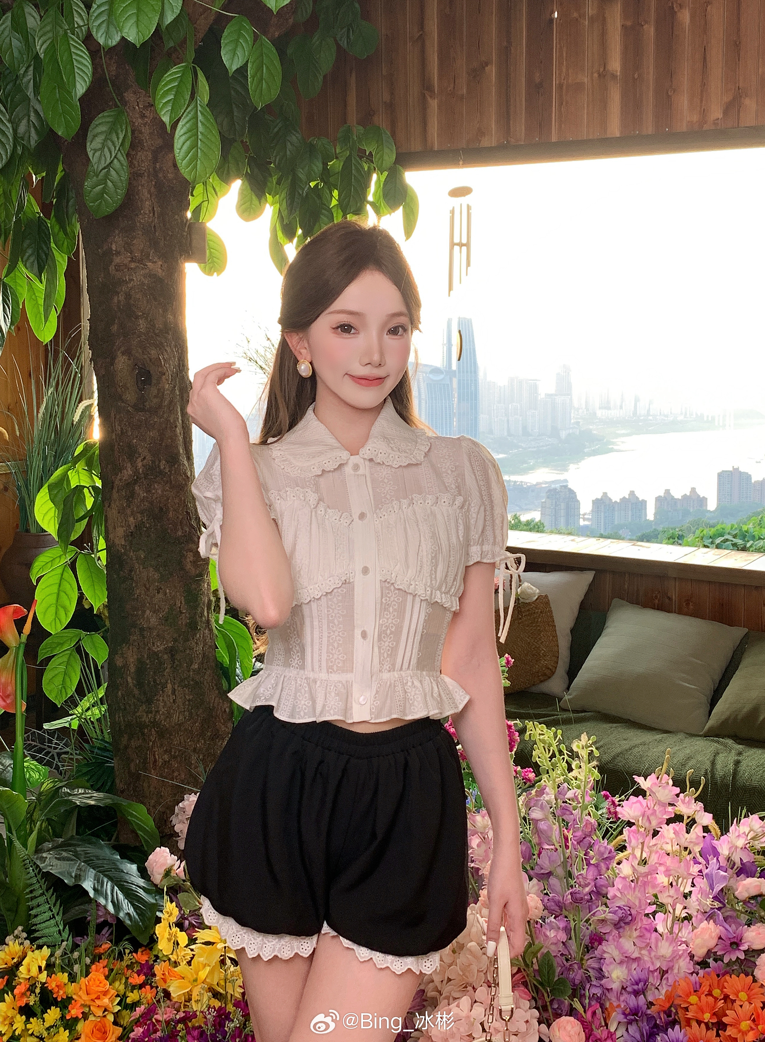 阳光是最好的滤镜🎬但是热也是真的热，来点儿清凉小套装吧~[月亮] ​​​