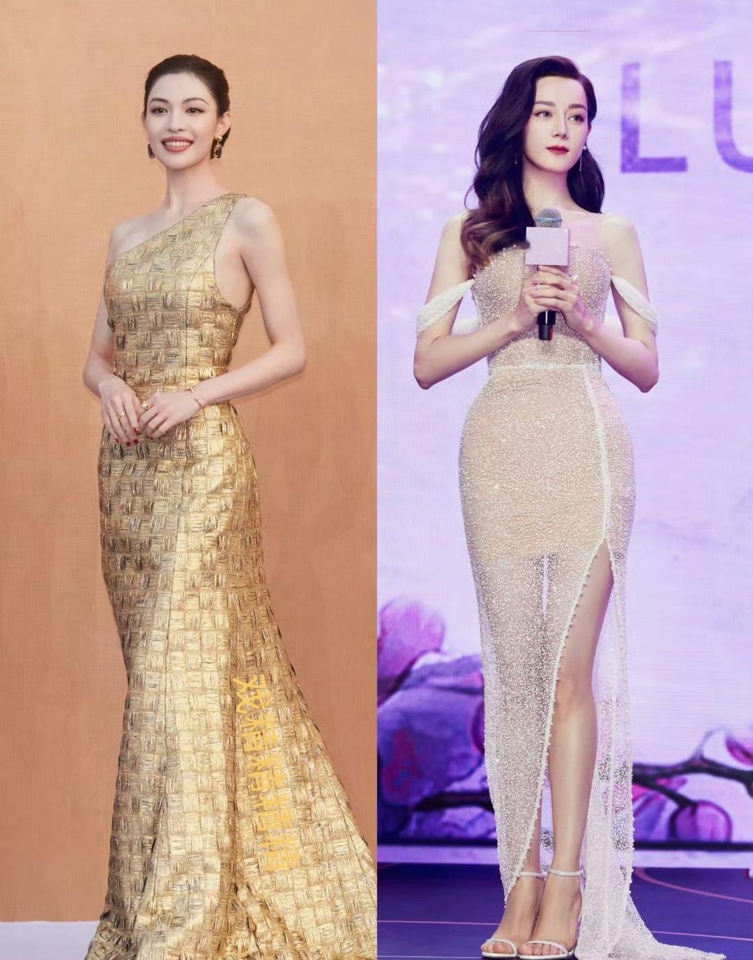 迪丽热巴这一次的身材是不是输给钟楚曦了？ ​​​