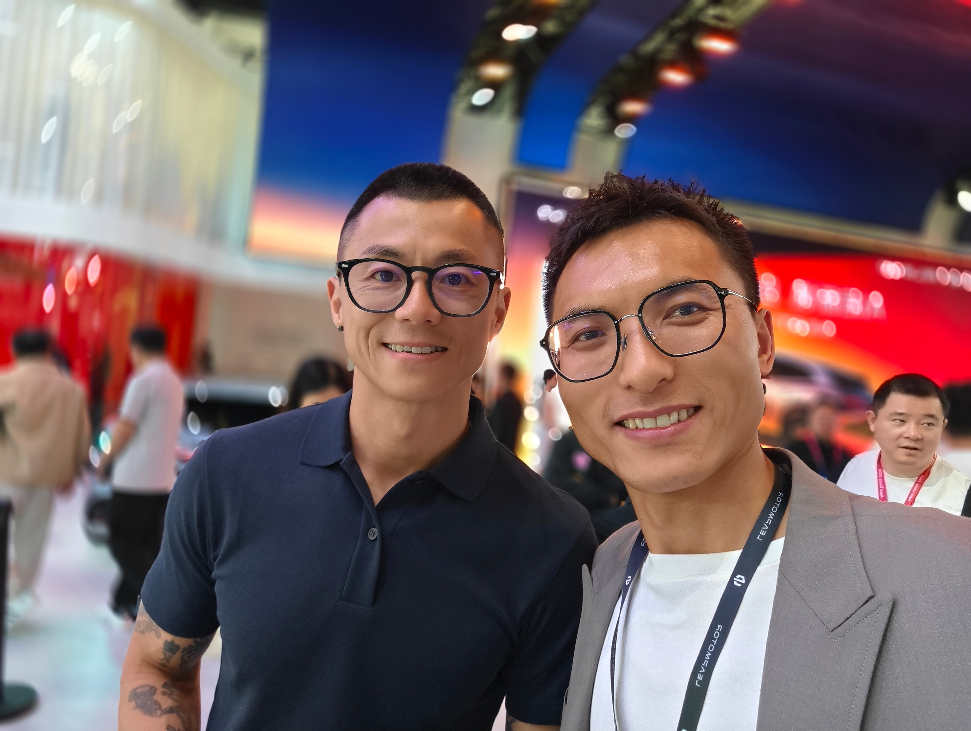 车展上遇到了震哥，又瘦了，更帅了～2026北京车展